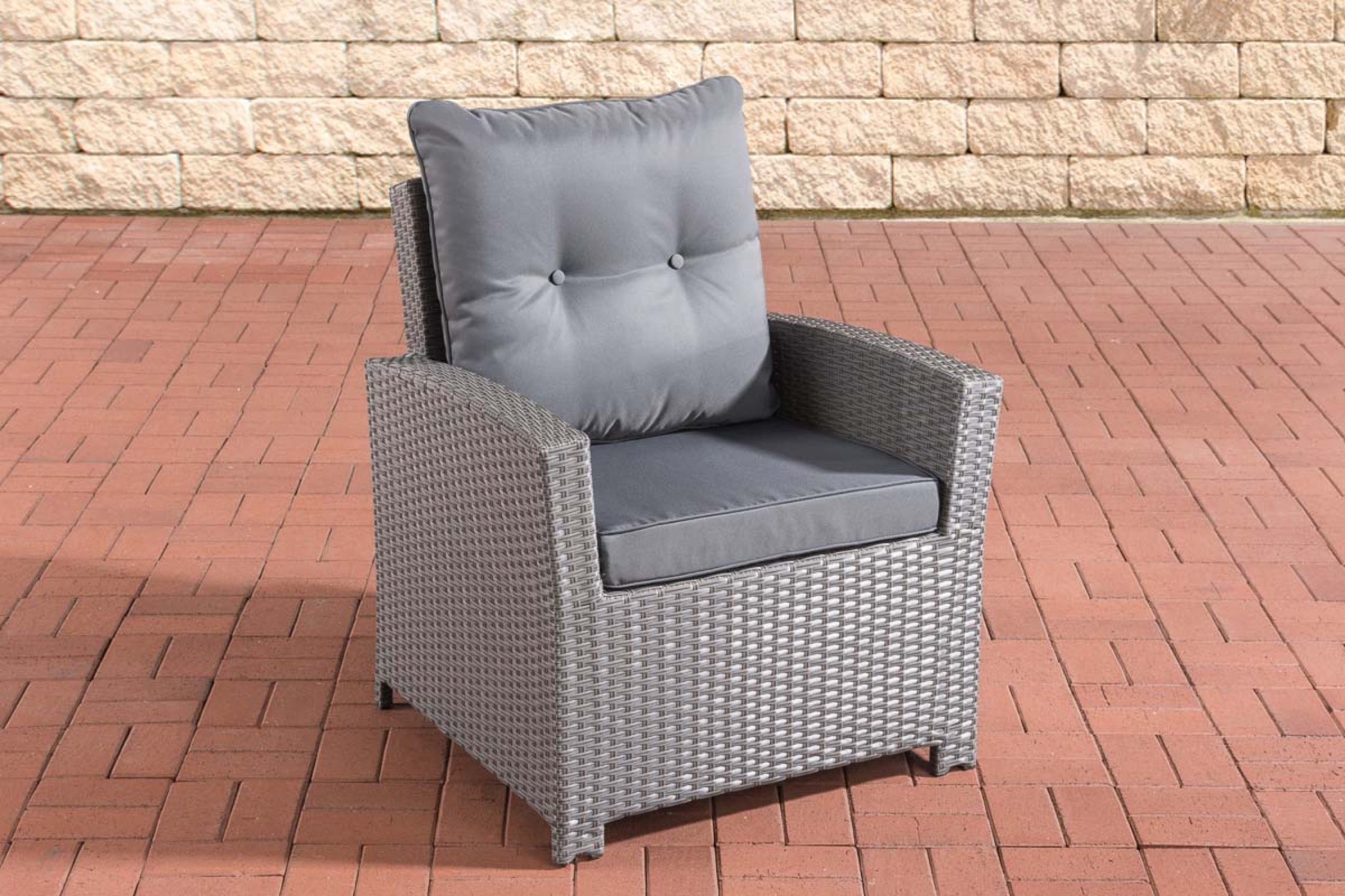 TPFGarden Sessel Fino Eisengrau TPFGarden Sessel Fino Eisengrau