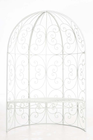 TPFGarden Halbpavillon Rosalia mit Sitzbank TPFGarden Halbpavillon Rosalia mit Sitzbank