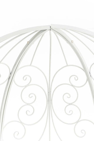 TPFGarden Halbpavillon Rosalia mit Sitzbank TPFGarden Halbpavillon Rosalia mit Sitzbank