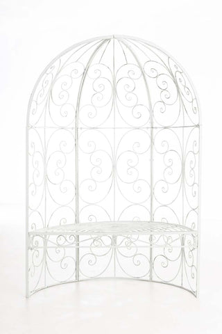 TPFGarden Halbpavillon Rosalia mit Sitzbank TPFGarden Halbpavillon Rosalia mit Sitzbank