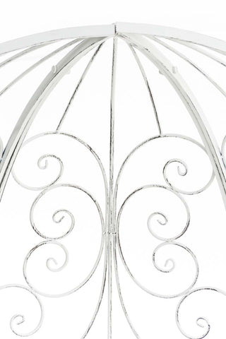 TPFGarden Halbpavillon Rosalia mit Sitzbank TPFGarden Halbpavillon Rosalia mit Sitzbank