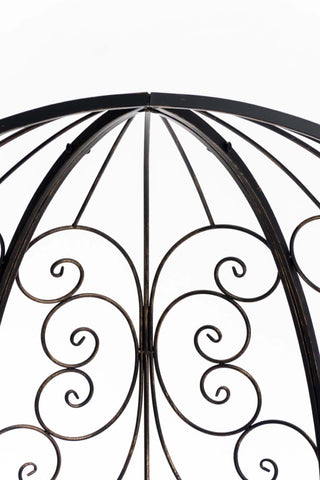 TPFGarden Halbpavillon Rosalia mit Sitzbank TPFGarden Halbpavillon Rosalia mit Sitzbank