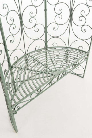 TPFGarden Halbpavillon Rosalia mit Sitzbank TPFGarden Halbpavillon Rosalia mit Sitzbank