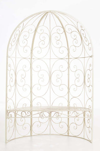 TPFGarden Halbpavillon Rosalia mit Sitzbank TPFGarden Halbpavillon Rosalia mit Sitzbank