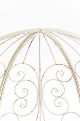 TPFGarden Halbpavillon Rosalia mit Sitzbank TPFGarden Halbpavillon Rosalia mit Sitzbank