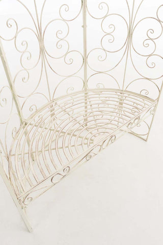 TPFGarden Halbpavillon Rosalia mit Sitzbank TPFGarden Halbpavillon Rosalia mit Sitzbank