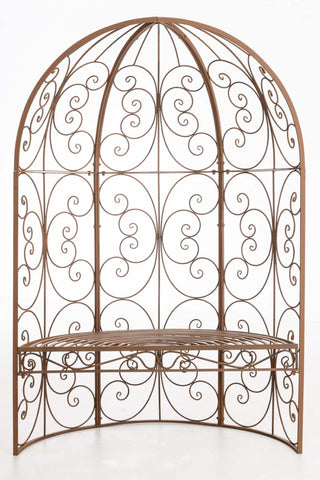 TPFGarden Halbpavillon Rosalia mit Sitzbank TPFGarden Halbpavillon Rosalia mit Sitzbank