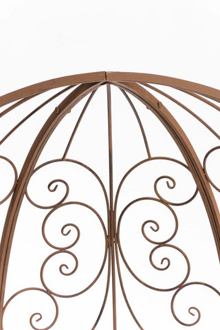 TPFGarden Halbpavillon Rosalia mit Sitzbank TPFGarden Halbpavillon Rosalia mit Sitzbank