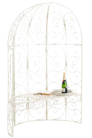 TPFGarden Halbpavillon Rosalia mit Sitzbank TPFGarden Halbpavillon Rosalia mit Sitzbank