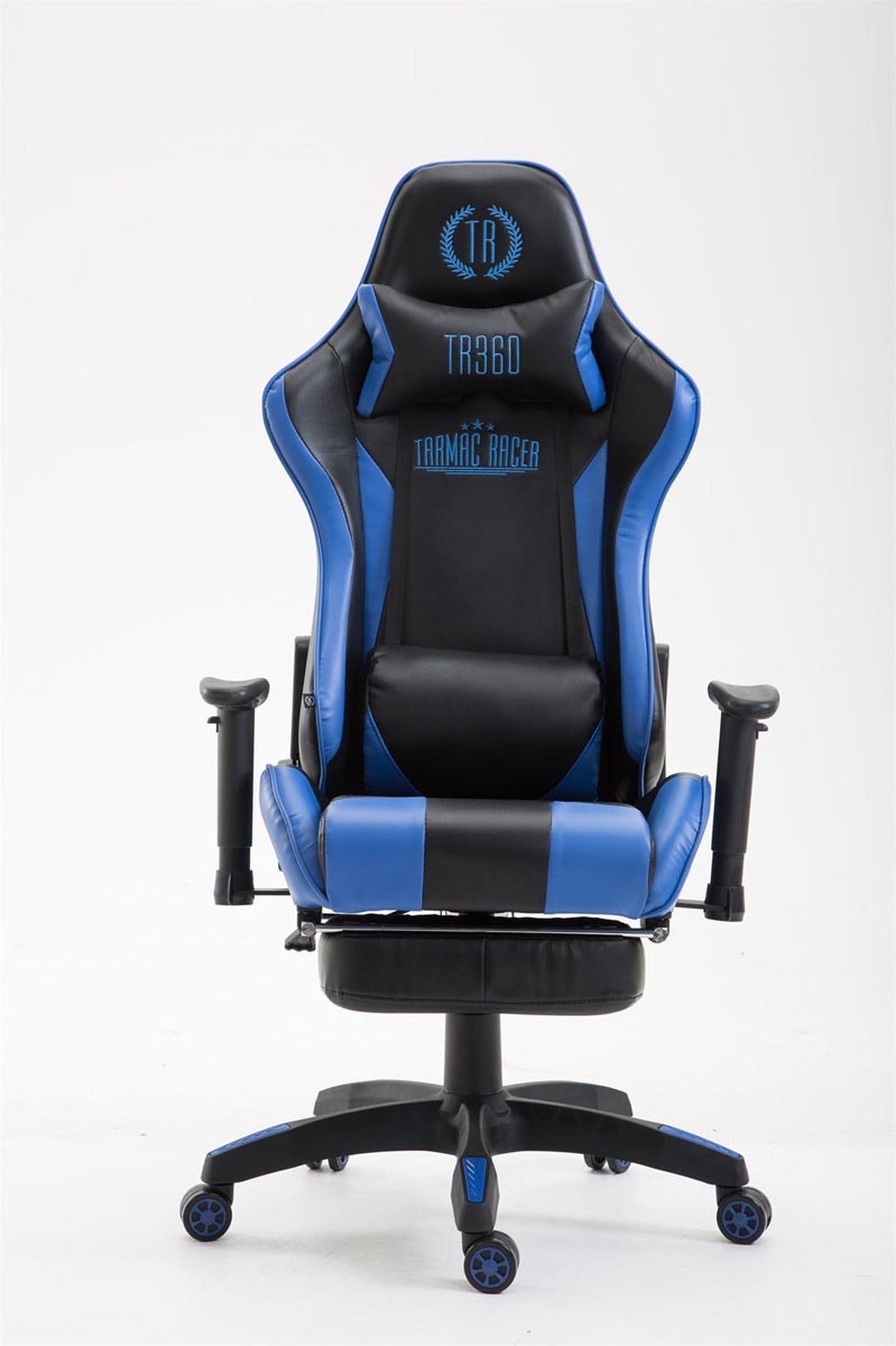 TPFLiving Bürostuhl Boack Kunstleder mit Fußablage TPFLiving Bürostuhl Boack Kunstleder mit Fußablage