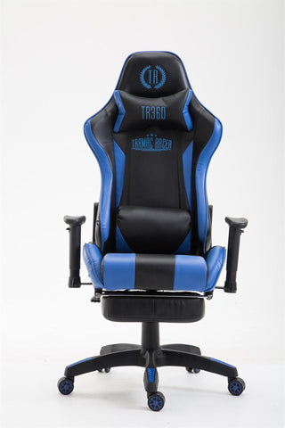 TPFLiving Bürostuhl Boack Kunstleder mit Fußablage TPFLiving Bürostuhl Boack Kunstleder mit Fußablage