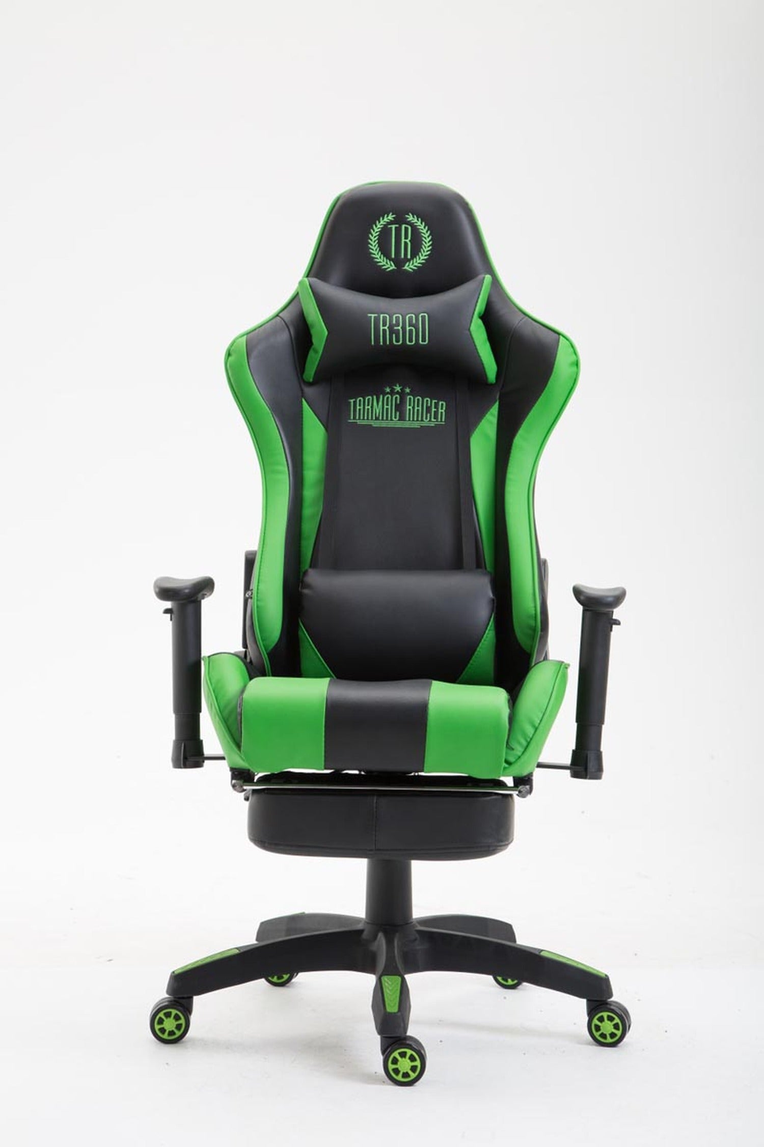 TPFLiving Bürostuhl Boack Kunstleder mit Fußablage TPFLiving Bürostuhl Boack Kunstleder mit Fußablage