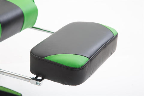 TPFLiving Bürostuhl Boack Kunstleder mit Fußablage TPFLiving Bürostuhl Boack Kunstleder mit Fußablage