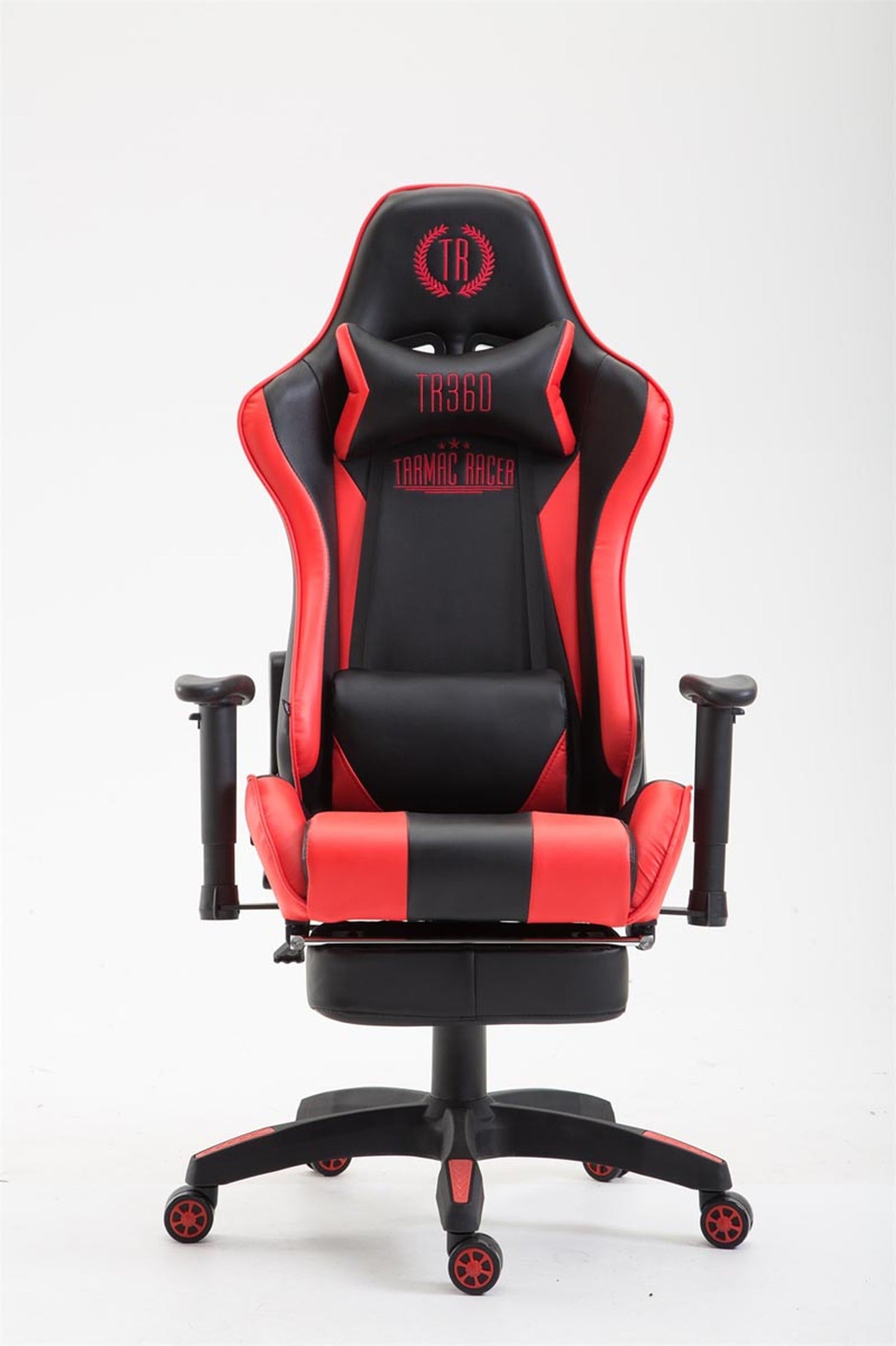 TPFLiving Bürostuhl Boack Kunstleder mit Fußablage TPFLiving Bürostuhl Boack Kunstleder mit Fußablage