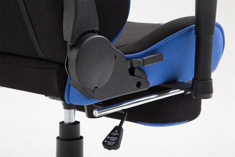 TPFLiving Bürostuhl Boack Stoff mit Fußablage TPFLiving Bürostuhl Boack Stoff mit Fußablage