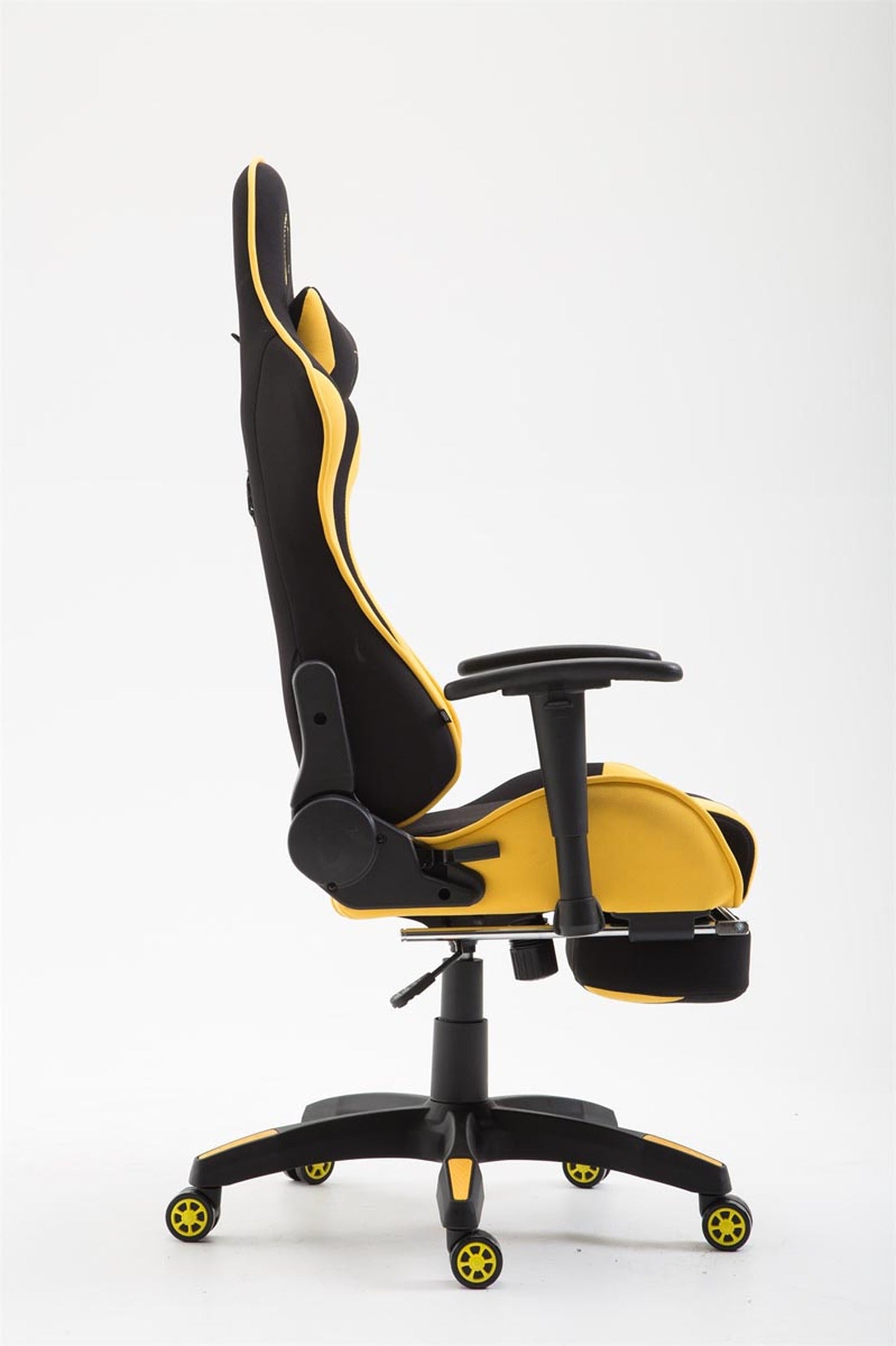 TPFLiving Bürostuhl Boack Stoff mit Fußablage TPFLiving Bürostuhl Boack Stoff mit Fußablage