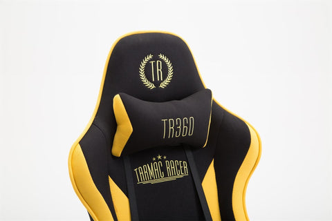 TPFLiving Bürostuhl Boack Stoff mit Fußablage TPFLiving Bürostuhl Boack Stoff mit Fußablage