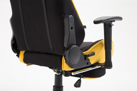 TPFLiving Bürostuhl Boack Stoff mit Fußablage TPFLiving Bürostuhl Boack Stoff mit Fußablage