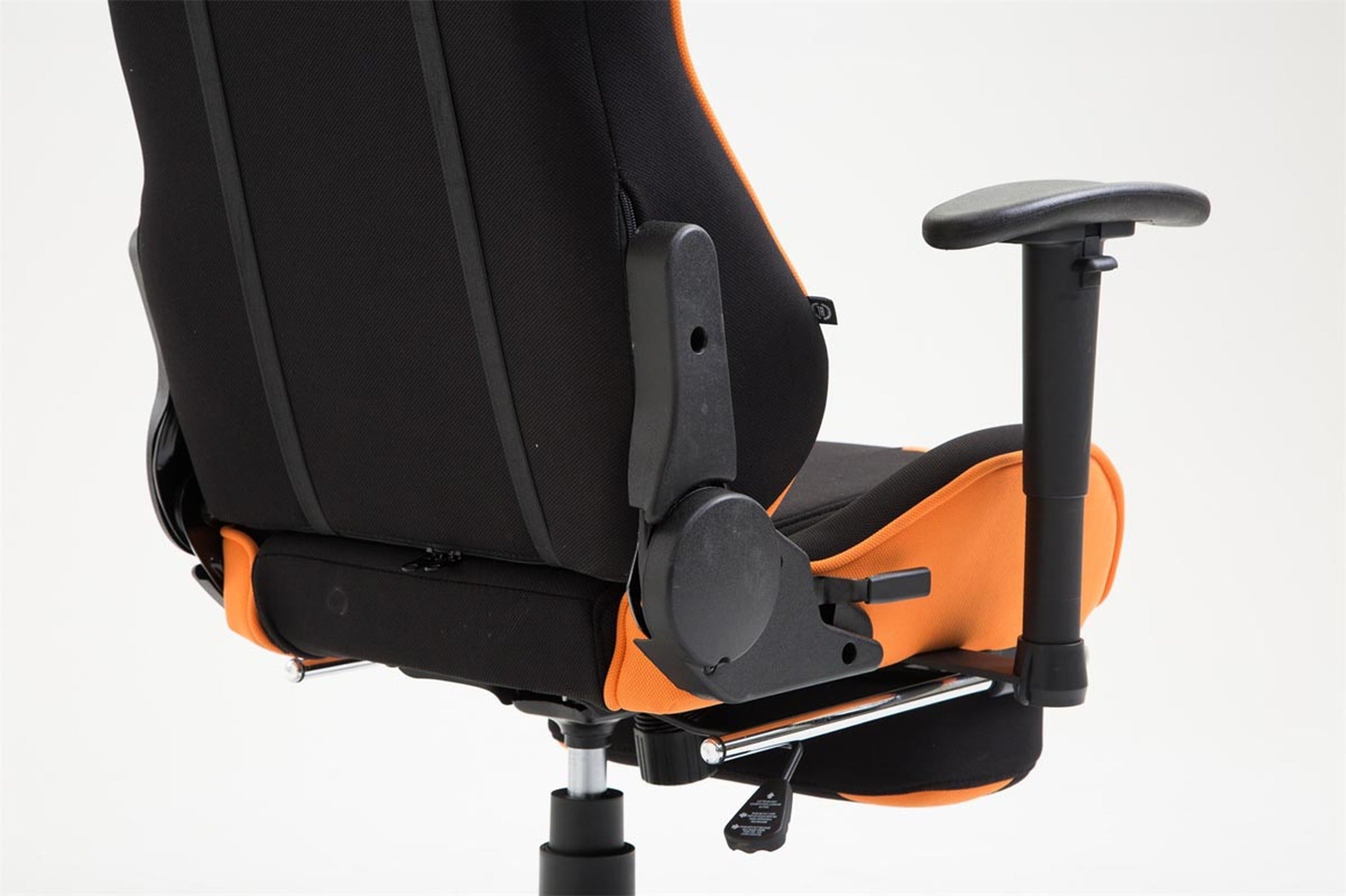 TPFLiving Bürostuhl Boack Stoff mit Fußablage TPFLiving Bürostuhl Boack Stoff mit Fußablage