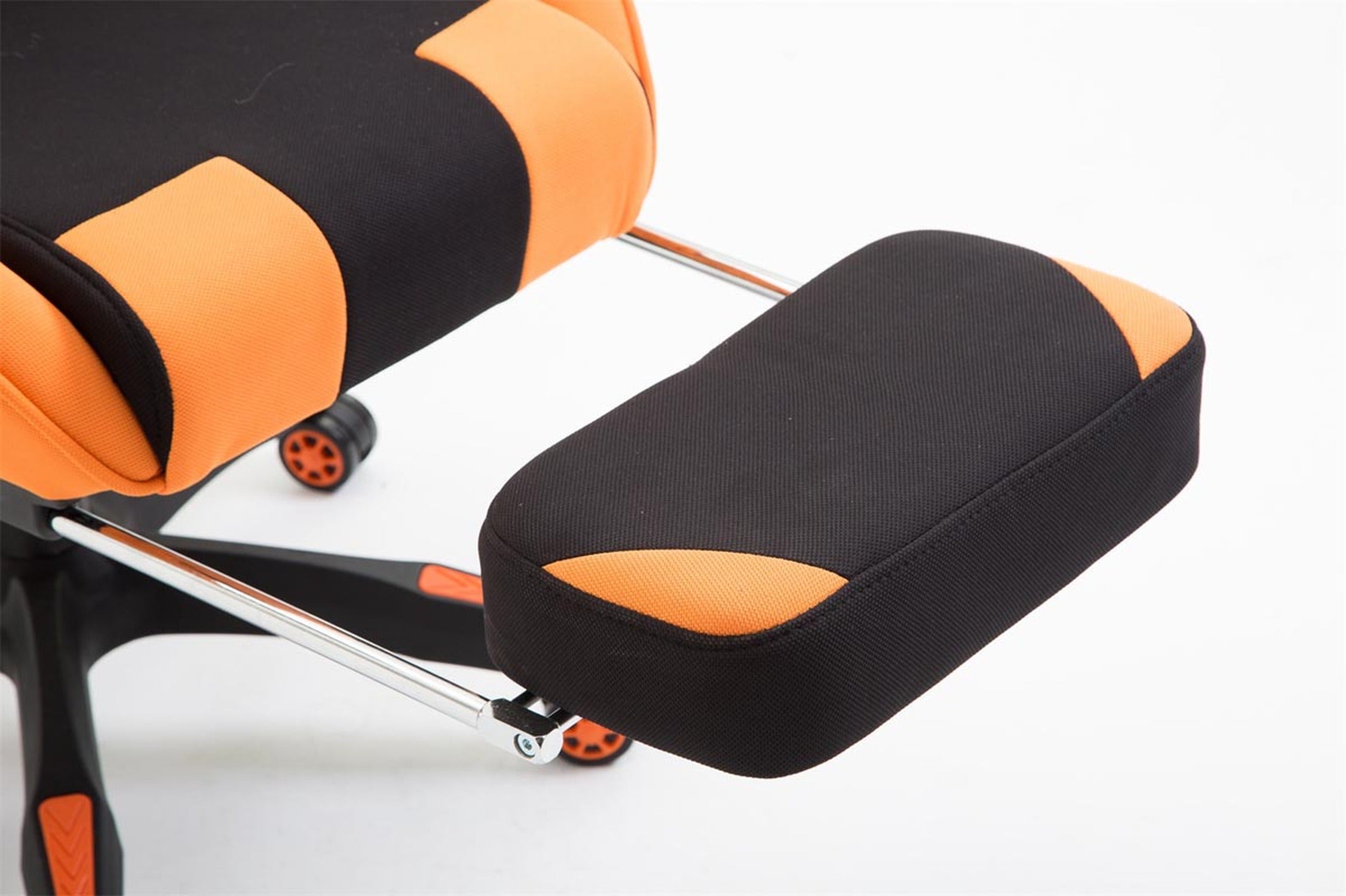 TPFLiving Bürostuhl Boack Stoff mit Fußablage TPFLiving Bürostuhl Boack Stoff mit Fußablage