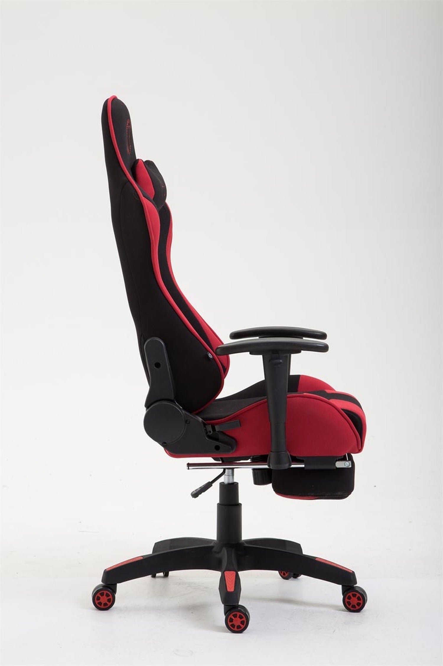 TPFLiving Bürostuhl Boack Stoff mit Fußablage TPFLiving Bürostuhl Boack Stoff mit Fußablage