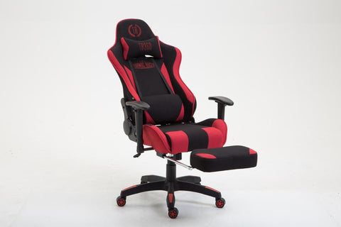 TPFLiving Bürostuhl Boack Stoff mit Fußablage TPFLiving Bürostuhl Boack Stoff mit Fußablage