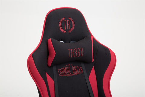 TPFLiving Bürostuhl Boack Stoff mit Fußablage TPFLiving Bürostuhl Boack Stoff mit Fußablage