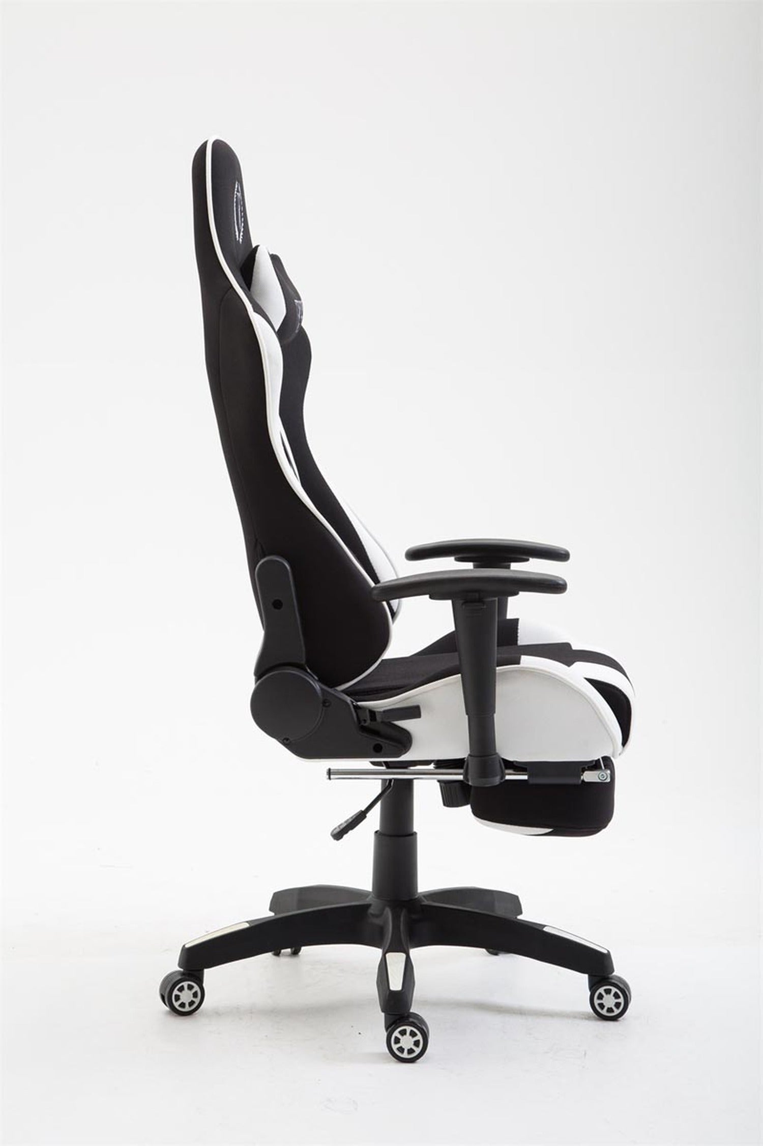 TPFLiving Bürostuhl Boack Stoff mit Fußablage TPFLiving Bürostuhl Boack Stoff mit Fußablage