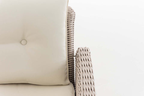 TPFGarden Eckgarnitur Siesta Rundrattan cremeweiß TPFGarden Eckgarnitur Siesta Rundrattan cremeweiß