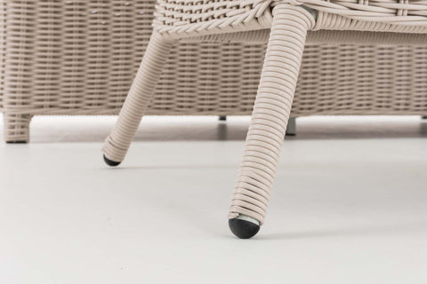 TPFGarden Eckgarnitur Siesta Rundrattan cremeweiß TPFGarden Eckgarnitur Siesta Rundrattan cremeweiß