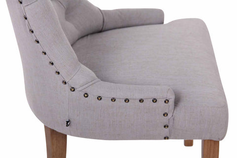 TPFLiving Esszimmerstuhl Aboli Stoff antik-hell TPFLiving Esszimmerstuhl Aboli Stoff antik-hell