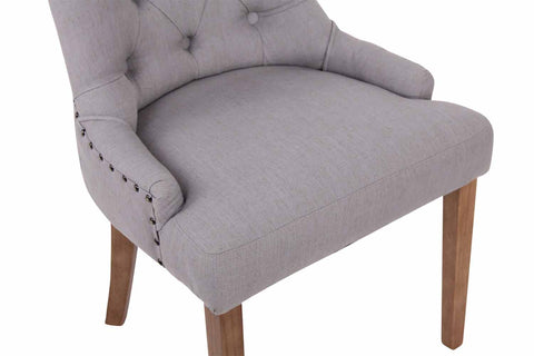 TPFLiving Esszimmerstuhl Aboli Stoff antik-hell TPFLiving Esszimmerstuhl Aboli Stoff antik-hell