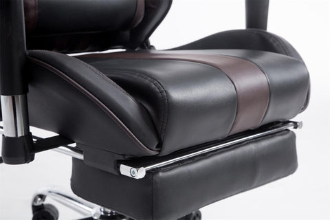 TPFLiving Racing Bürostuhl Limitless-2 Kunstleder mit Fußablage TPFLiving Racing Bürostuhl Limitless-2 Kunstleder mit Fußablage