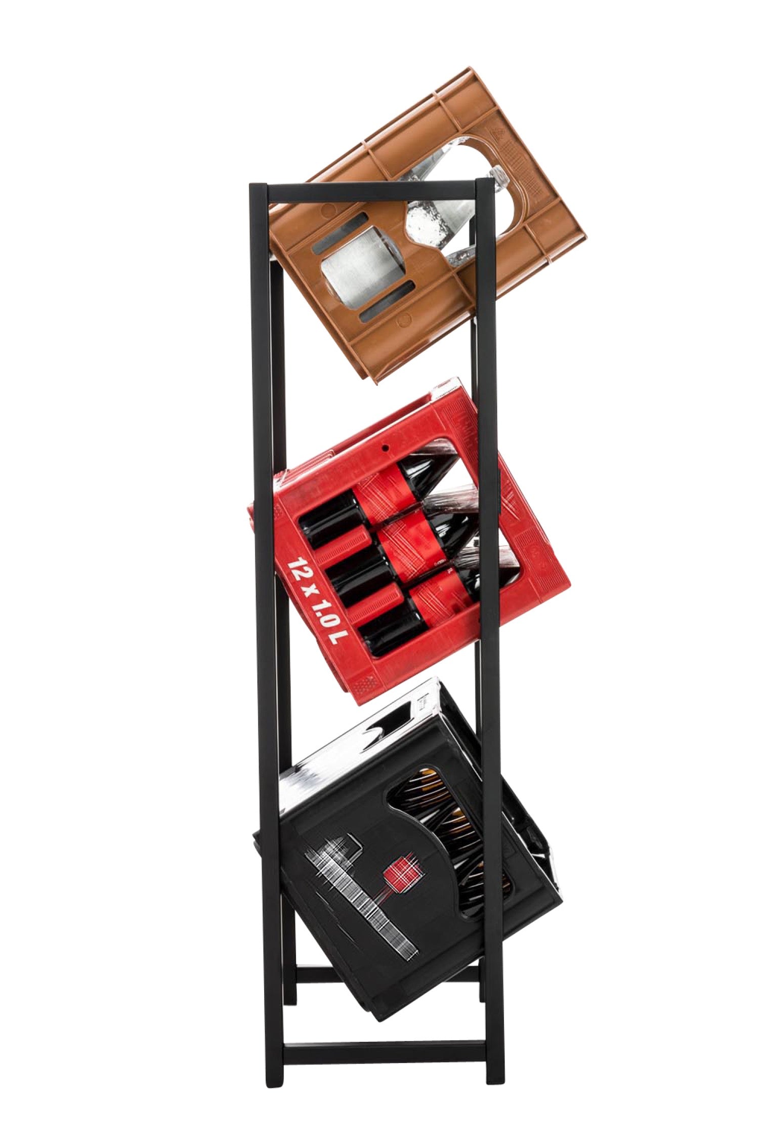 TPFLiving 3er Getränkekistenständer Lenny TPFLiving 3er Getränkekistenständer Lenny