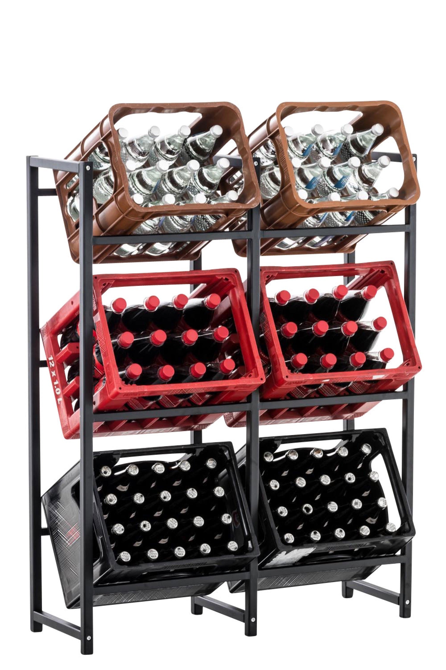 TPFLiving 6er Getränkekistenständer Lenny TPFLiving 6er Getränkekistenständer Lenny