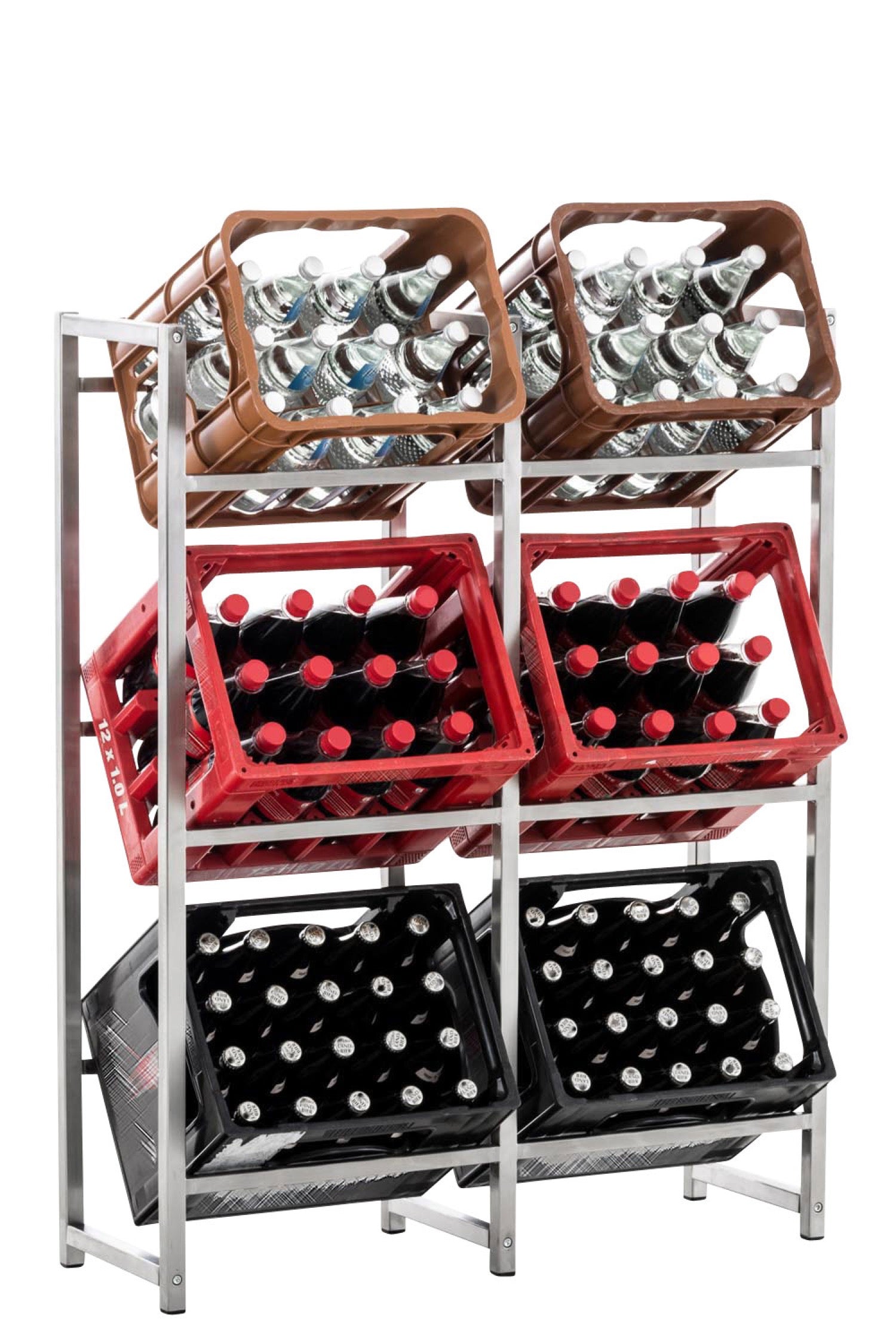 TPFLiving 6er Getränkekistenständer Lenny TPFLiving 6er Getränkekistenständer Lenny