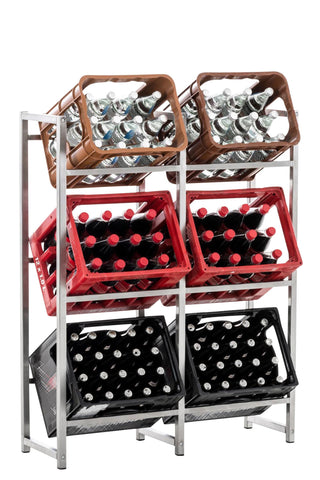 TPFLiving 6er Getränkekistenständer Lenny TPFLiving 6er Getränkekistenständer Lenny