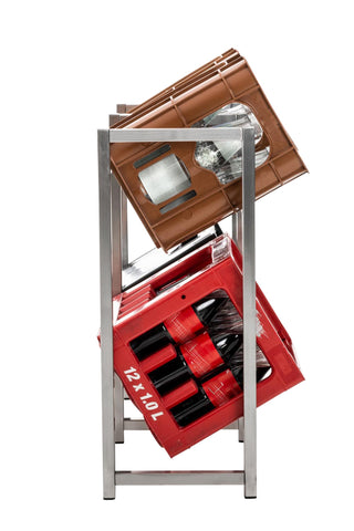 TPFLiving 4er Getränkekistenständer Lenny TPFLiving 4er Getränkekistenständer Lenny