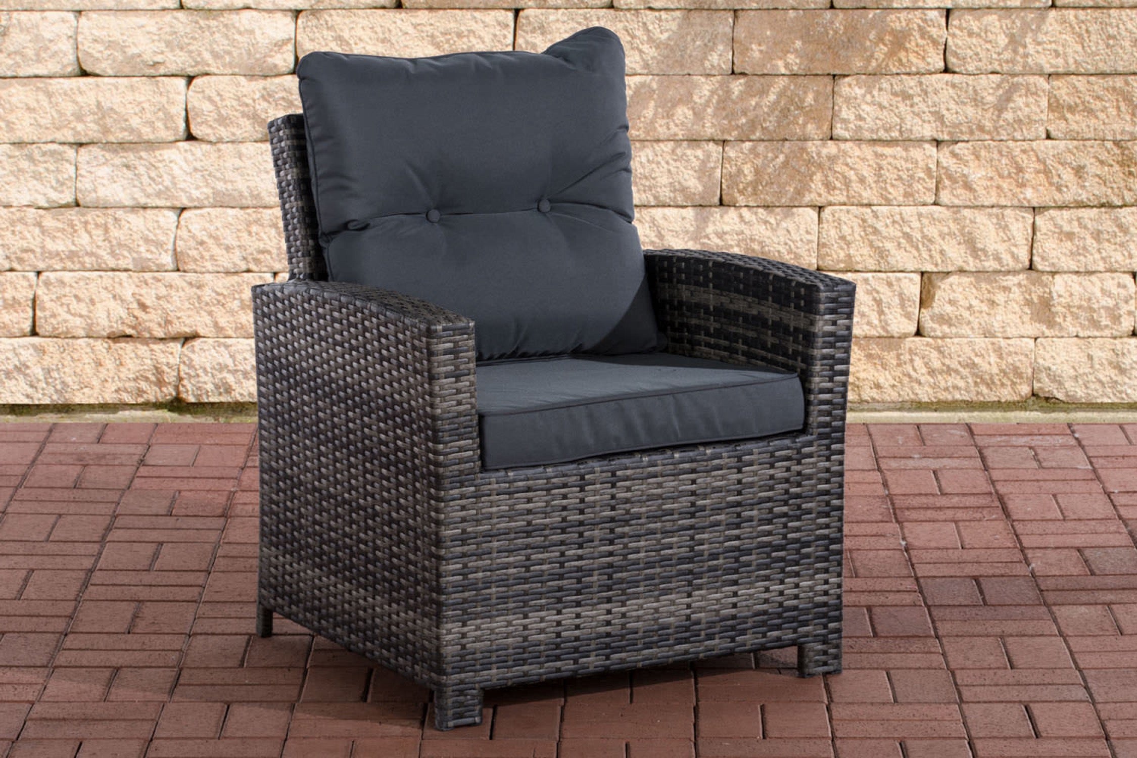 TPFGarden Sessel Fino Eisengrau TPFGarden Sessel Fino Eisengrau