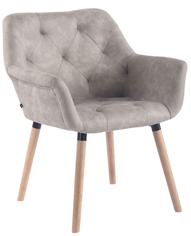 TPFLiving Esszimmerstuhl Cassy Vintage Kunstleder Gestell Buchenholz Natura TPFLiving Esszimmerstuhl Cassy Vintage Kunstleder Gestell Buchenholz Natura