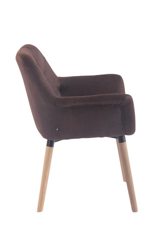 TPFLiving Esszimmerstuhl Cassy Vintage Kunstleder Gestell Buchenholz Natura TPFLiving Esszimmerstuhl Cassy Vintage Kunstleder Gestell Buchenholz Natura