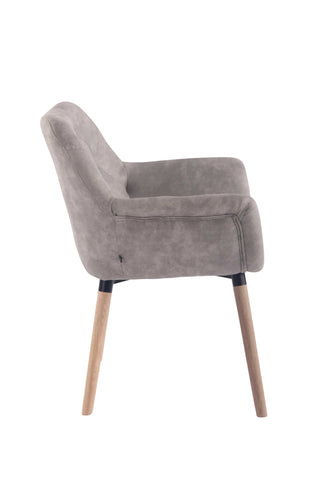 TPFLiving Esszimmerstuhl Cassy Vintage Kunstleder Gestell Buchenholz Natura TPFLiving Esszimmerstuhl Cassy Vintage Kunstleder Gestell Buchenholz Natura