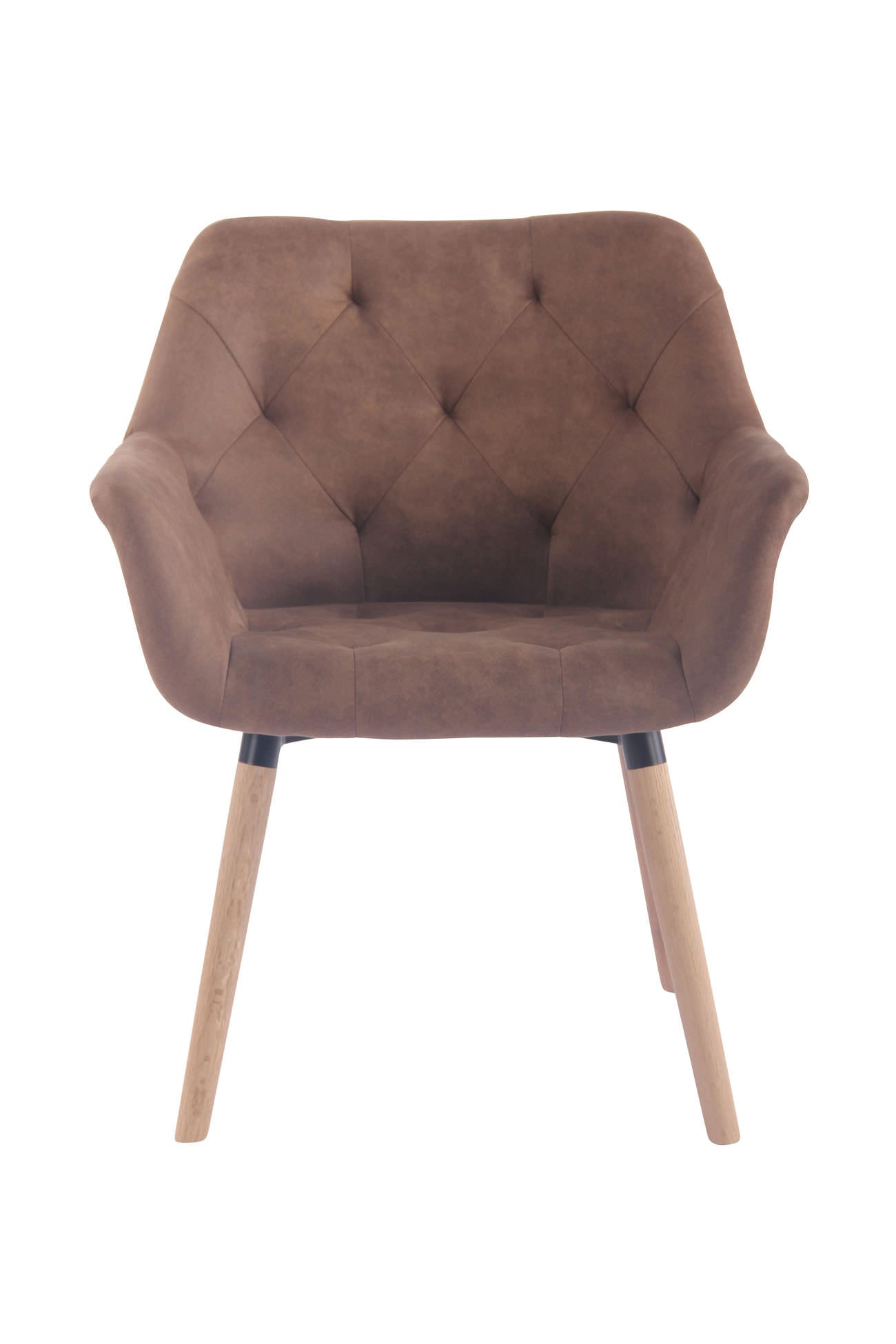 TPFLiving Esszimmerstuhl Cassy Vintage Kunstleder Gestell Buchenholz Natura TPFLiving Esszimmerstuhl Cassy Vintage Kunstleder Gestell Buchenholz Natura