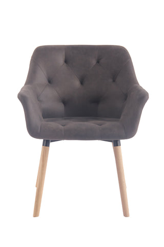 TPFLiving Esszimmerstuhl Cassy Vintage Kunstleder Gestell Buchenholz Natura TPFLiving Esszimmerstuhl Cassy Vintage Kunstleder Gestell Buchenholz Natura