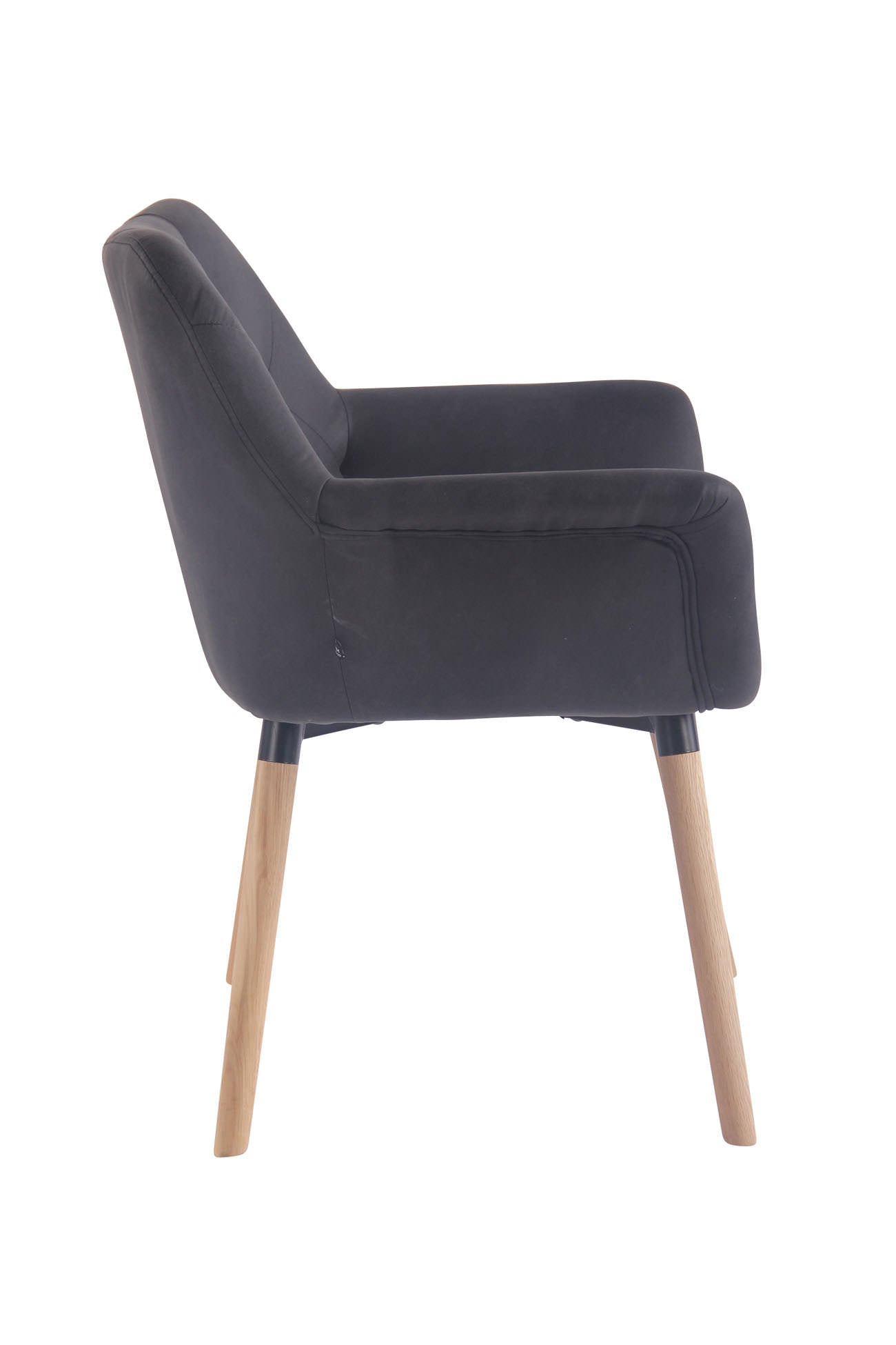 TPFLiving Esszimmerstuhl Cassy Vintage Kunstleder Gestell Buchenholz Natura TPFLiving Esszimmerstuhl Cassy Vintage Kunstleder Gestell Buchenholz Natura