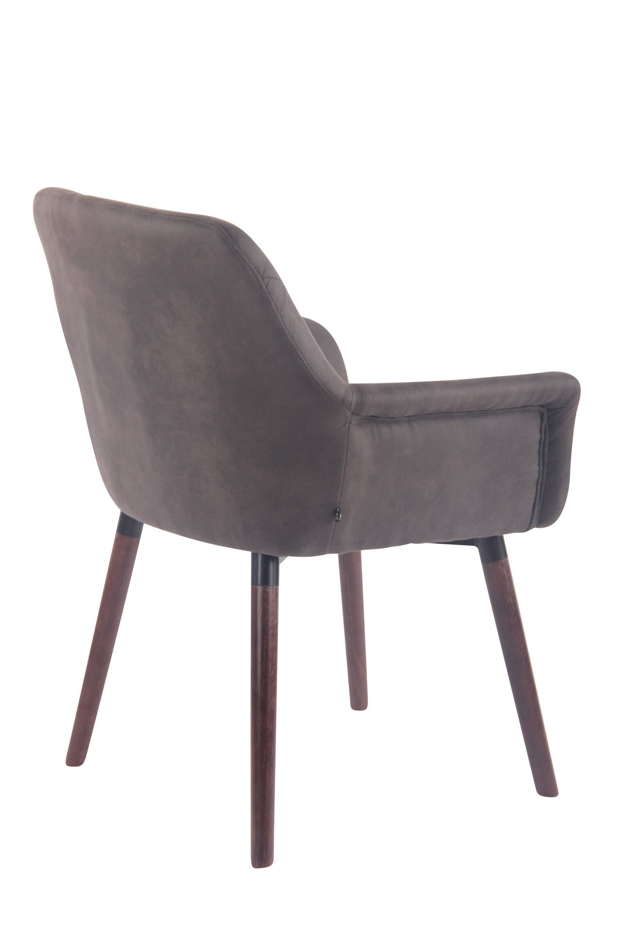 TPFLiving Esszimmerstuhl Cassy Vintage Kunstleder Gestell Buchenholz Walnuss TPFLiving Esszimmerstuhl Cassy Vintage Kunstleder Gestell Buchenholz Walnuss