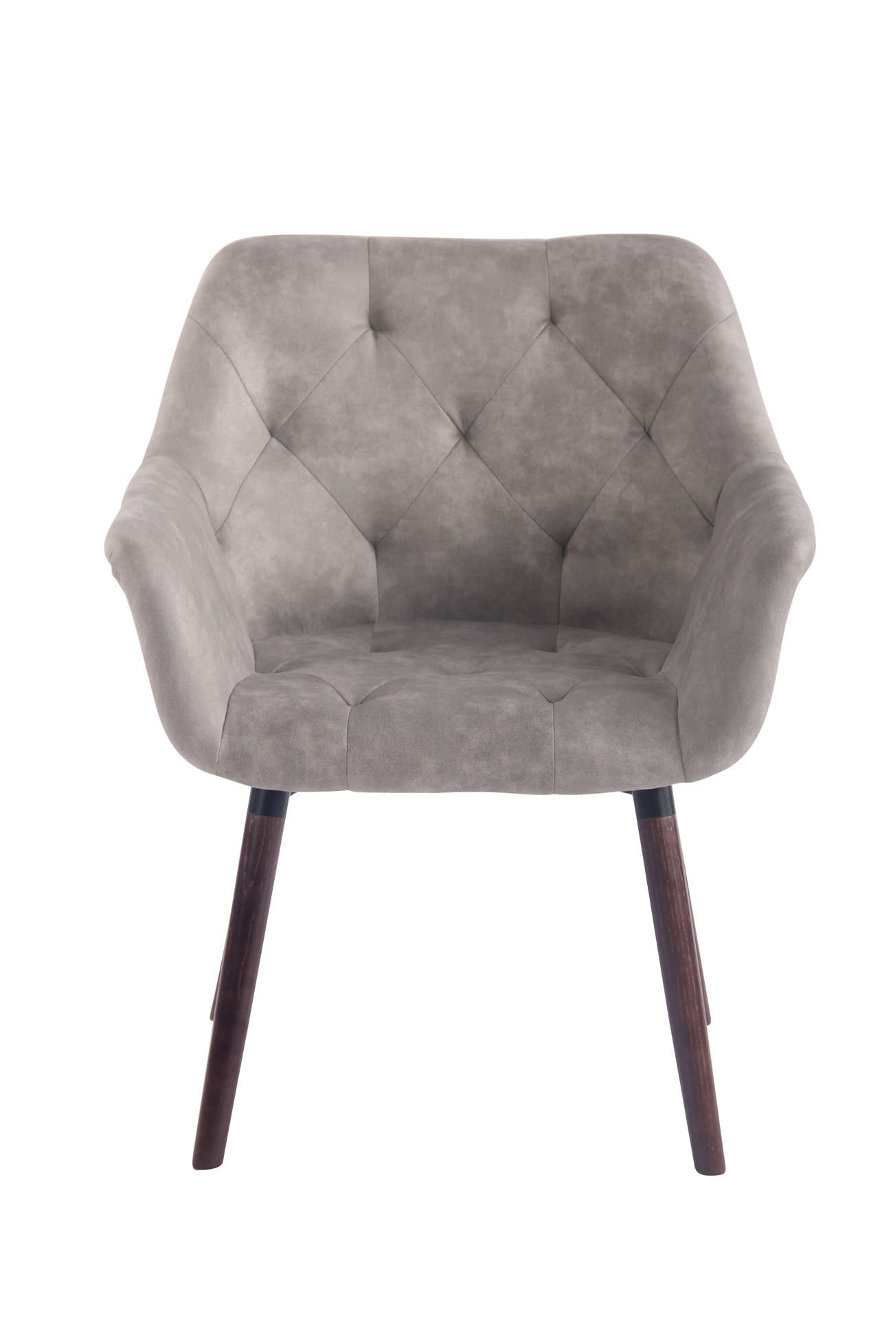 TPFLiving Esszimmerstuhl Cassy Vintage Kunstleder Gestell Buchenholz Walnuss TPFLiving Esszimmerstuhl Cassy Vintage Kunstleder Gestell Buchenholz Walnuss