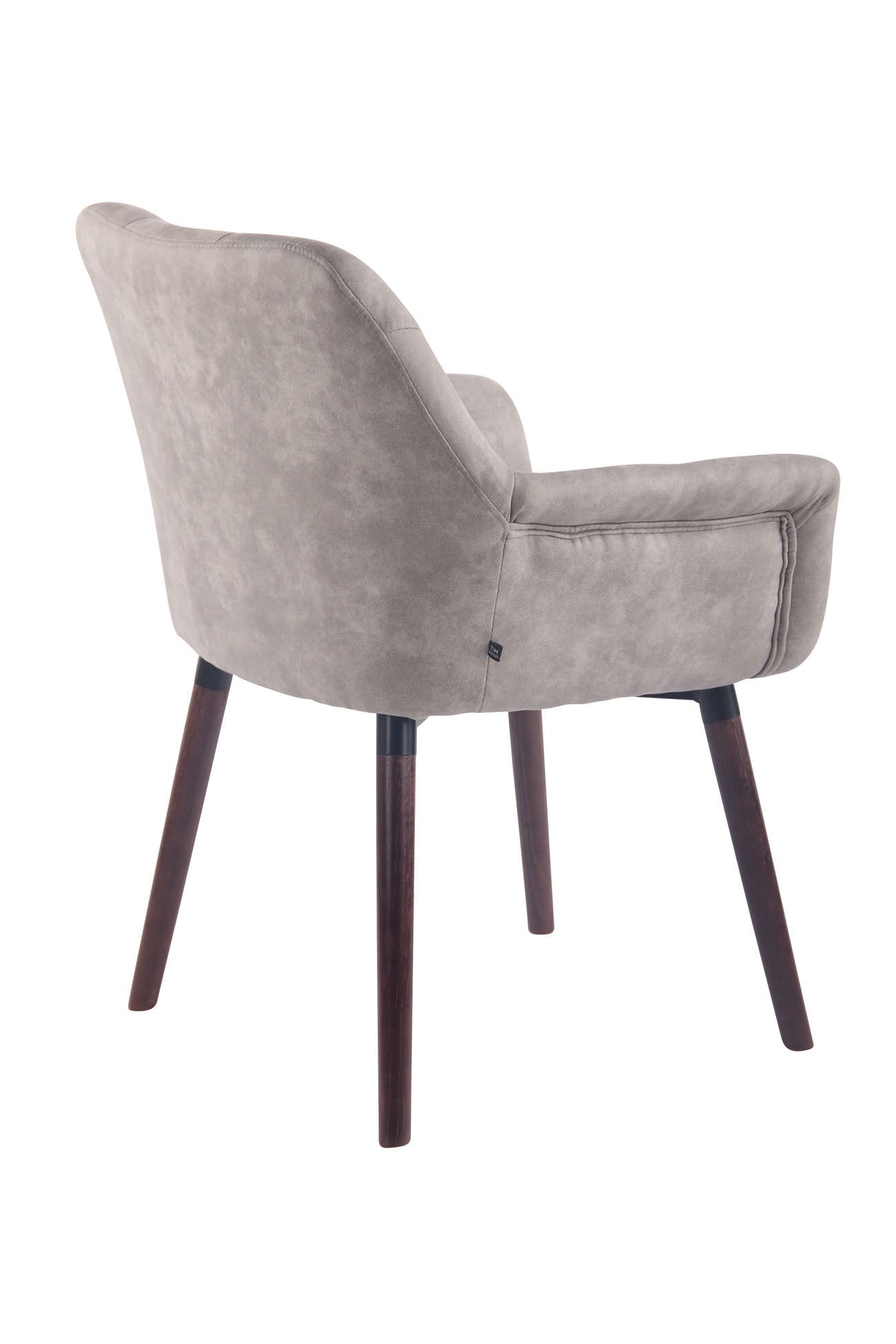 TPFLiving Esszimmerstuhl Cassy Vintage Kunstleder Gestell Buchenholz Walnuss TPFLiving Esszimmerstuhl Cassy Vintage Kunstleder Gestell Buchenholz Walnuss