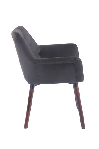 TPFLiving Esszimmerstuhl Cassy Vintage Kunstleder Gestell Buchenholz Walnuss TPFLiving Esszimmerstuhl Cassy Vintage Kunstleder Gestell Buchenholz Walnuss