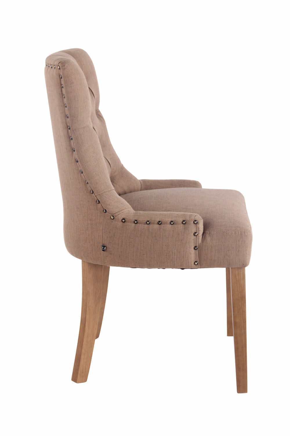 TPFLiving Esszimmerstuhl Aboli Stoff antik-hell TPFLiving Esszimmerstuhl Aboli Stoff antik-hell